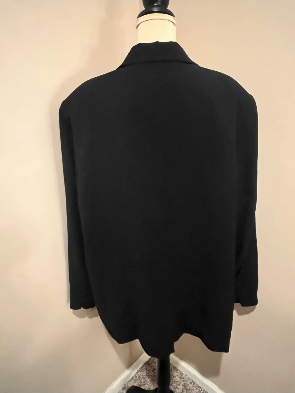 NWT Good American Black Tuxedo Style Blazer Jacket, XXL (Good American size 5/6)